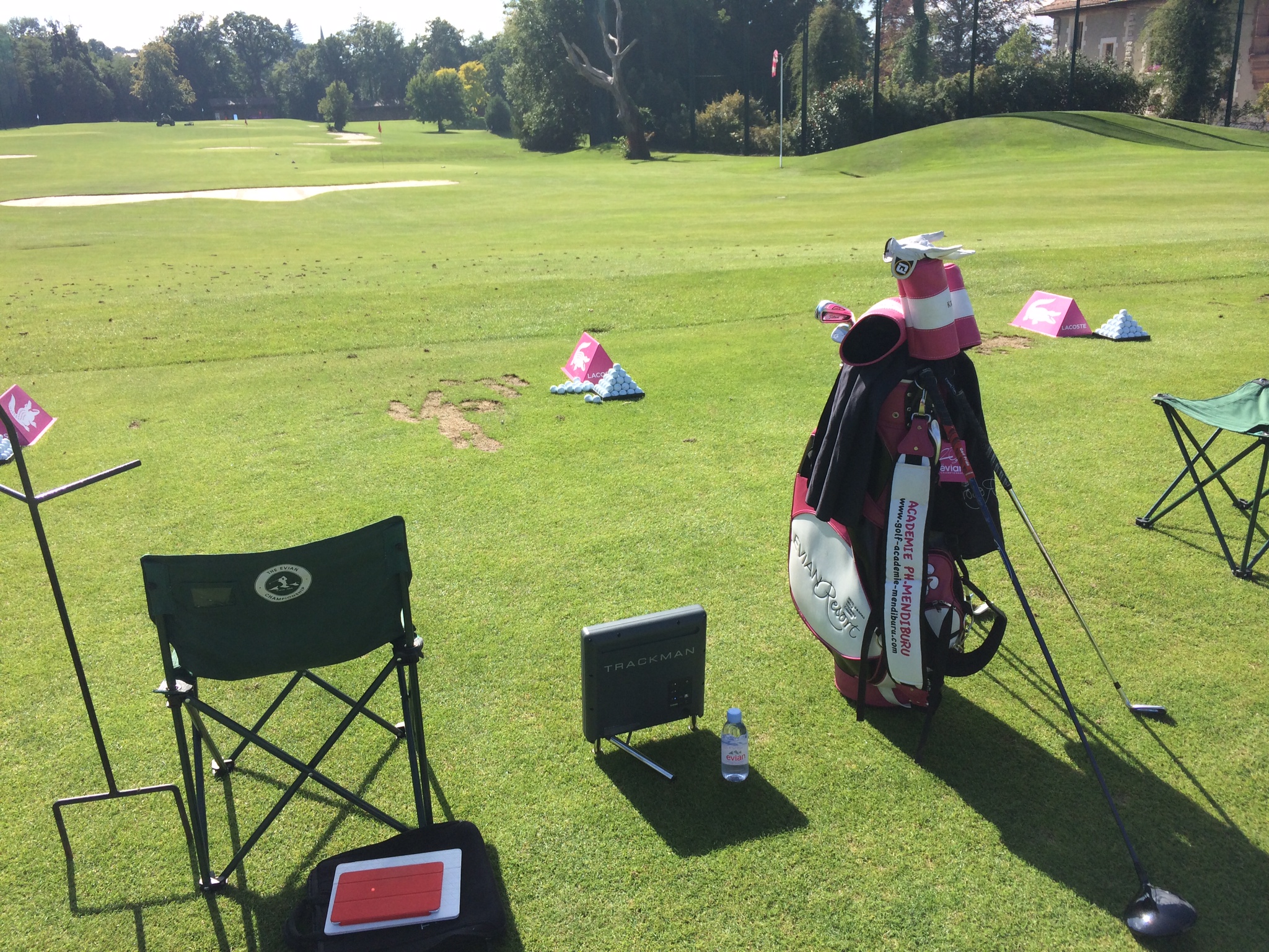 «En direct d'Évian» — Golf